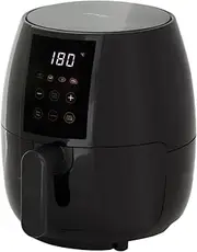 Healthy Choice 3L Digital Air Fryer - 200°C, Non-Stick & Removable Basket. 4 Preset Programs | Dishwasher-Safe Parts | Includes Grill Insert, User Manual, Recipe Booklet