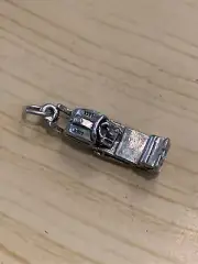 .925 Winter Toboggan Sterling Silver Jewelry Charm