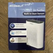 Ecoself HAP-602 True Hepa Air Purifier, with Dust Sensor White New