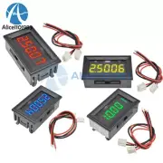 Red Blue Yellow 5 Digit LED DC 0-4.3000-33.000V Digital Voltage Panel Voltmeter