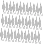 NUOBESTY Art Cutting Blades Model Making Blades Replacement for Hobby Knife Set