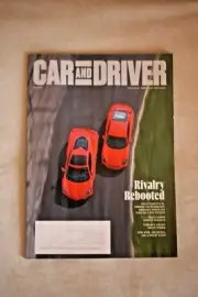 Car and Driver Magazine September 2020 - Rivalry Rebooted; Corvette vs Porsche