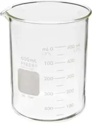 8 600ml Glass Beaker PYREX
