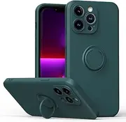 HAOFUGUI Magnetic Case for iPhone 12 Mini, with 360° Rotating Stand，Durable TPU Shockproof Phone Case for iPhone 12 Mini-Army Green