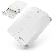 Karono Outdoor Waterproof PoE Extender 5 Port, 1 PoE in 4 PoE Out 90W Gigabit Ethernet Repeater, IEEE802.3af/ at/bt Powered, 1000Mbps, Din-Rail & Wall Mount POE Amplifier/Booster, Plug and Play