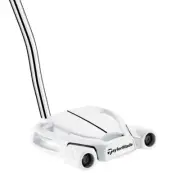 TaylorMade SPIDER GHOST WHITE DB Putter 35" - Lamkin Sink Fit Skinny Grip