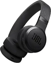 JBL Live 670NC - Wireless On-Ear Headphones with Adaptive Noise Cancelling with Smart Ambient, Up to 70H Battery Life with Speed Charge, Lightweight, Comfortable and Foldable Design (Black)
