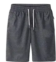 [Generic] Men's Athletic Shorts Quick Dry Loose-Fit Lightweight Casual Drawstring Running Workout Gym Shorts