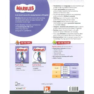 MARBLES Level 5: Activity Book 兒童英文教材習作 書林獨家代理 附線上資源電子書含音檔