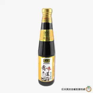 黑龍 老味道黑豆蔭油 400ml ( 總重:795g ) / 罐