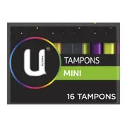 U By Kotex Tampon Mini 16 Pack