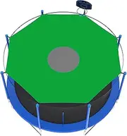 Trampoline Shade Cover - 12 Ft Trampoline Tent Canopy for Outdoor | Foldable Waterproof Sun Protection Tent Cover Shade | Tear Resistant Canopy Awning for Backyard (8 Poles)