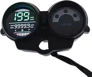 KIADZIE LED Digital Motorcycle Speedometer CG125 2000 to 2008 Fan 125 Titan 125 2013 Brazil for Honda Motorcycle Digital Panel