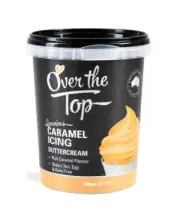 Over the Top Buttercream Caramel Icing 425G Decorating Cake Baking
