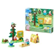 NEW Peppa Pig Peppa's Nature Day Woodland Club Peppa Pig & Daddy Pig Figures