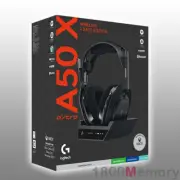 Logitech G Astro A50 X Lightspeed Wireless Gaming Headset + Base Station Black