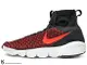 [20% OFF] 2016 NIKE LAB 獨佔 休閒式樣 飛織鞋面 NIKE AIR FOOTSCAPE MAGISTA FLYKNIT 高筒 黑色 黑紅 潑漆 輕量化 動態飛線 MCWIRE 藤原浩 Eugene Tong 余文樂 (816560-002) !