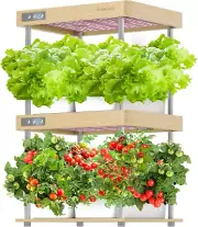 Hydroeasy1.0 Hydroponics Growing System Kit, Medium Size Indoor Garden for Veget