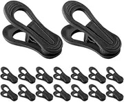 [Cabilock] 30pcs Hanger Clips for Hangers, Multi-Purpose Hanger, Strong Pinch Finger Clips for Home, Office, Travel