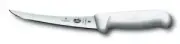 Victorinox Fibrox Boning Knife Curved, Flexible Narrow Blade (White) - 15cm