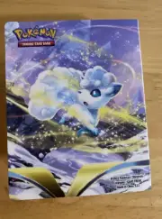 Pokemon Portfolio Mini Binder LOT x3 Lugia Vulpix Silver Tempest TCG Holds 60