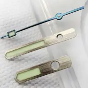 Blue Second Hand Matte C3 Green Lume Watch Hands for SPB143J1 NH35 NH36