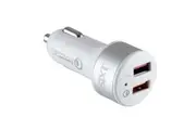 3SixT Qualcomm 5.4a Quick Charge Car Socket USB Charger f Tablets Smartphones WH