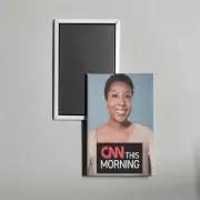 CNN This Morning with Audie Cornish Mini TV Show Poster Fridge Locker Magnet