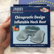 Travel Smart TSM-614NR Fleece Chiropractic Neck Pillow