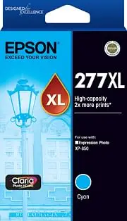 Epson 277XL High Capacity Claria Photo HD - Cyan Ink Cartridge [C13T278292]