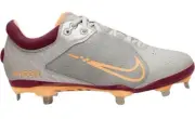 Nike Hyperdiamond 4 Elite Softball Iron Ore' CZ5917-003 Women's Size 8 Men’s 6.5