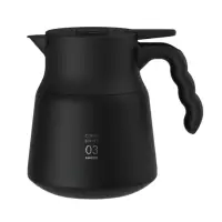 在飛比找momo購物網優惠-【HARIO】V60不鏽鋼保溫咖啡壺PLUS–黑色 800m
