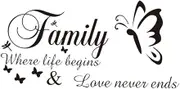 OSALADI Vinyl Lettering Wall Decal Removable Inspirational Quotes Sticker for Home Decor Wall Art for Living Room Bedroom Easy to Apply Smooth Surfaces
