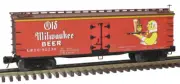 Atlas O Scale 40' Wood Reefer Beer Brand Special (3-Rail) Old Milwaukee #92239