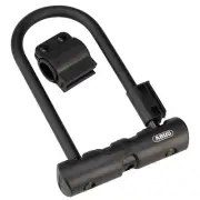 Abus 81061 Bicycle Ultra Mini 410 3.9 x 7" Keyed Black U-Lock with Bracket