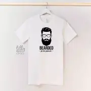 Bearded For Her Pleasure T-Shirt, Funny Beard T-Shirt For Men, Funny Men's