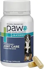 PAW Osteosupport Joint Care Powder for Dogs 80 Capsules