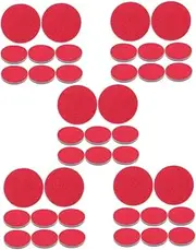 [Kisangel] 5sets Bowling Ball Sanding Pad Professional Polishing Pad for Bowling Balls Anti-Static Non-Clogging 8pcs*5