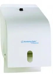 Kimberly Clark 4941 Roll Hand Towel Dispenser - White Metal 200Mm W X 310Mm H X