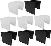 [Angoily] 8PCS Desk Privacy Folders Plastic Dividers for Students Easy Installation Privacy Shields for Classroom Office Enhancing Focus Shared Workspaces
