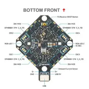 F4 2-3S 20A AIO Flight Controller V1 for Pavo Pico Brushless BWhoop Quadcopter HX115 SE Toothpick D Black
