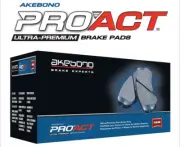 Land Rover New Akebono ACT520 PRO-ACT CERAMIC FRONT Brake Pads (for: Land Rover)