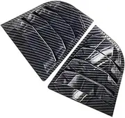 1 Pair Car Side Vent Window Scoop Louver Trim Cover Car Modification Compatible For Kia K3 Cerato Forte 2014-2017 Senda Auto Accessories