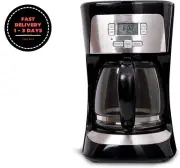 Cafetera programable para tazas, sistema de limpieza automática. Nuevo