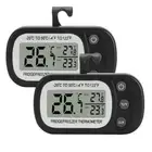 2pcs Magnetic Digital Refrigerator Freezer Thermometer Fridge LCD Display NEW