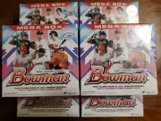 (6 Boxes) 2021 Bowman Baseball Mega Box Factory Sealed