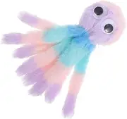 JOINPAYA Octopus Shaped Cat Chew Soft Plush for Indoor Cats Engaging Interactive Teething Rainbow Colors Comfortable Pets