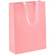 J.Burrows Premium Kraft Bags Medium Pink 12 Pack
