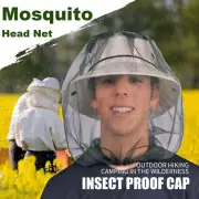 Mosquito Insect Head Net Mesh Protector Hat Fly Bee Bug Outdoor Cap mosquito hat