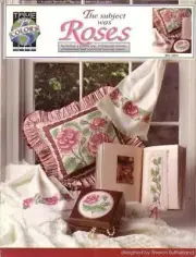 NEW CROSS STITCH THE SUBJECT WAS ROSES 5 BEAUTIFUL CHART